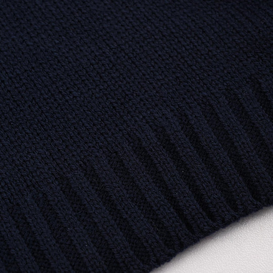 Infant Boys Acrylic Sweater - Laugh - Navy & Red