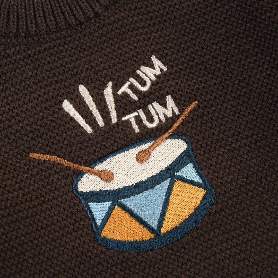 Infant Boys Sweater-Tum Tum - BROWN