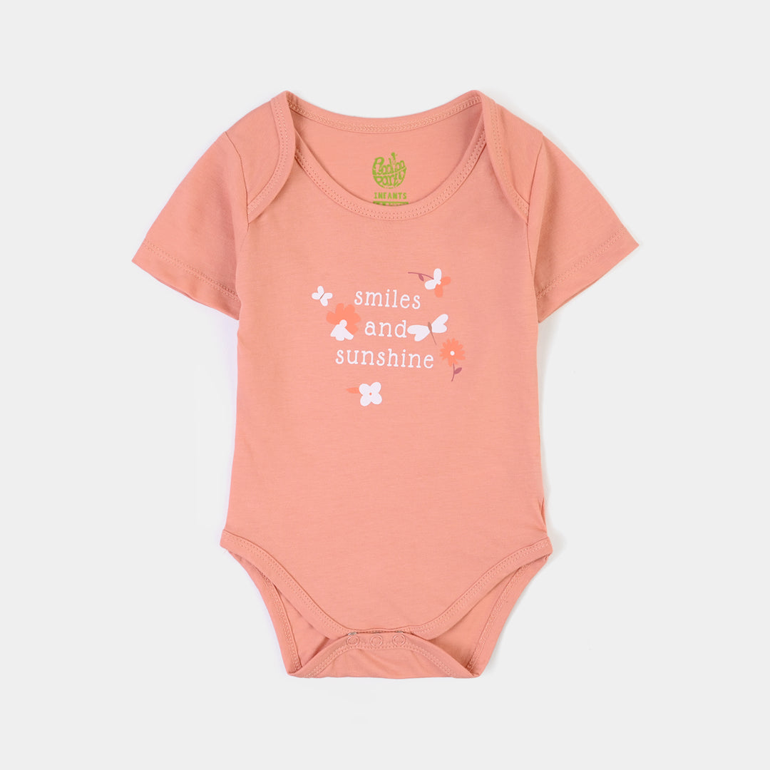 Infant Girls Cotton Jersey 3 Piece Set Sunshine
