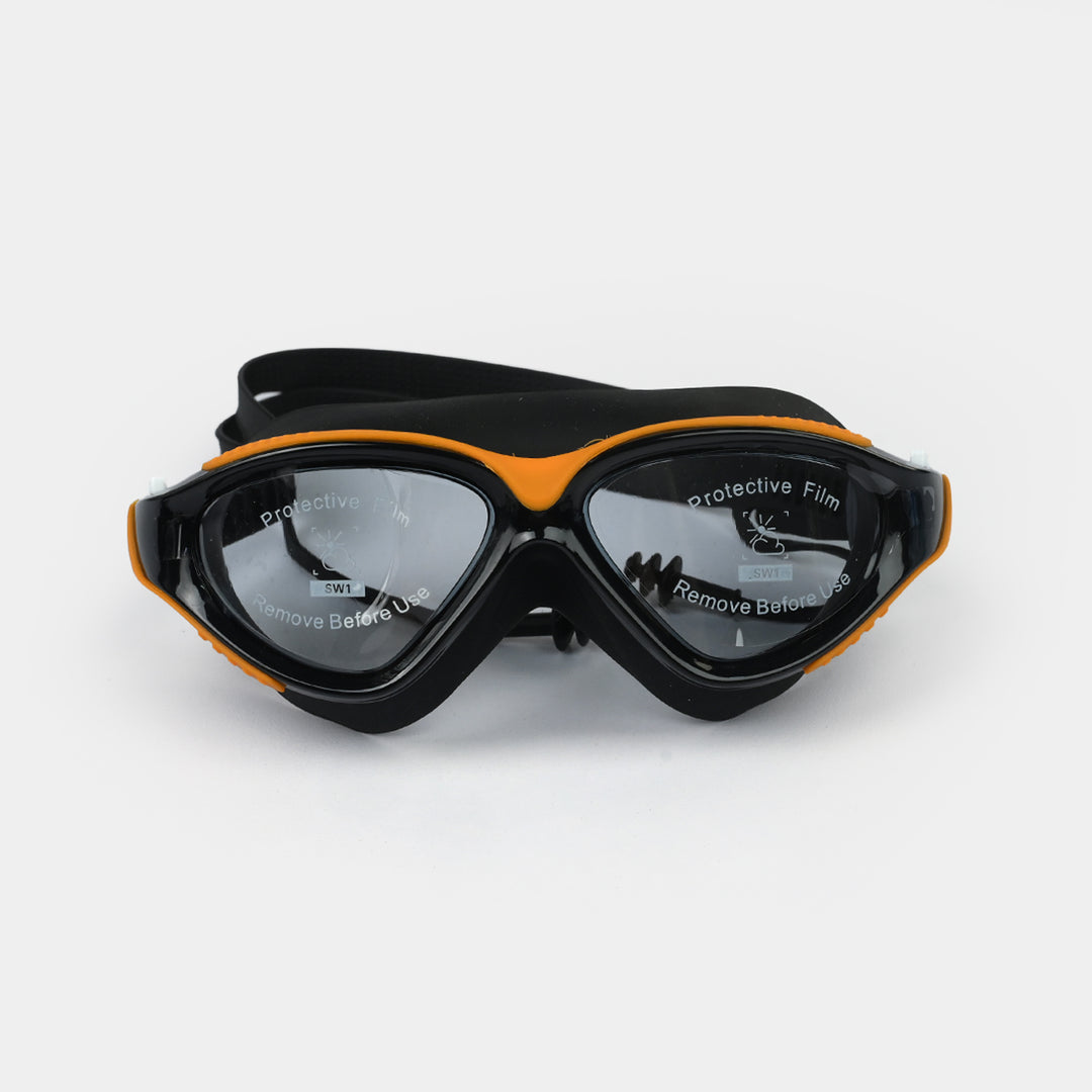 Swimming Goggles with Integrated Earplugs