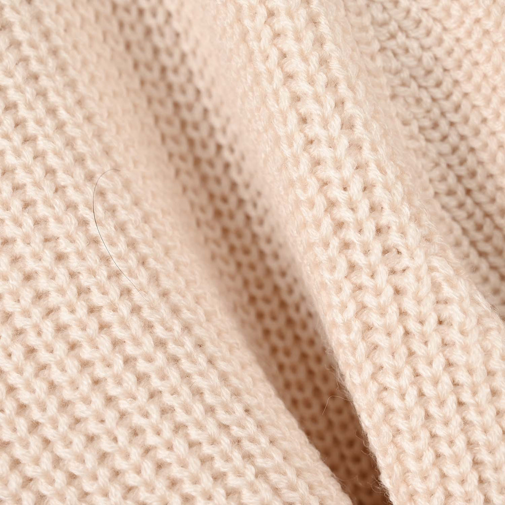 Girls Acrylic Sweater - Peter Pan - Cream