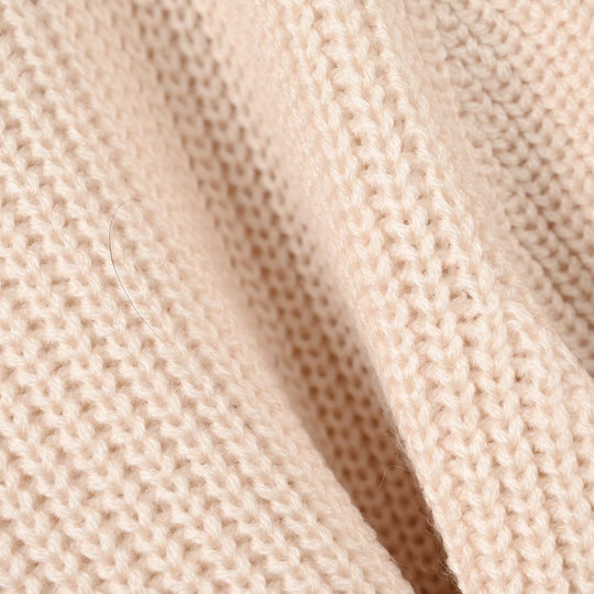 Girls Acrylic Sweater - Peter Pan - Cream