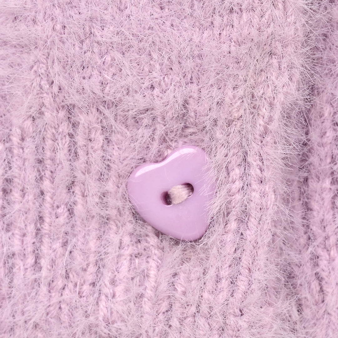 Infant Girls VPN Acrylic Sweater - Frill