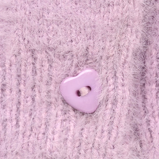Infant Girls VPN Acrylic Sweater - Frill