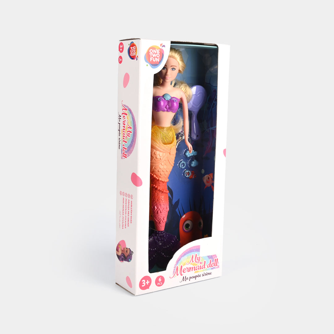 Fashion Mermaid Doll Playset