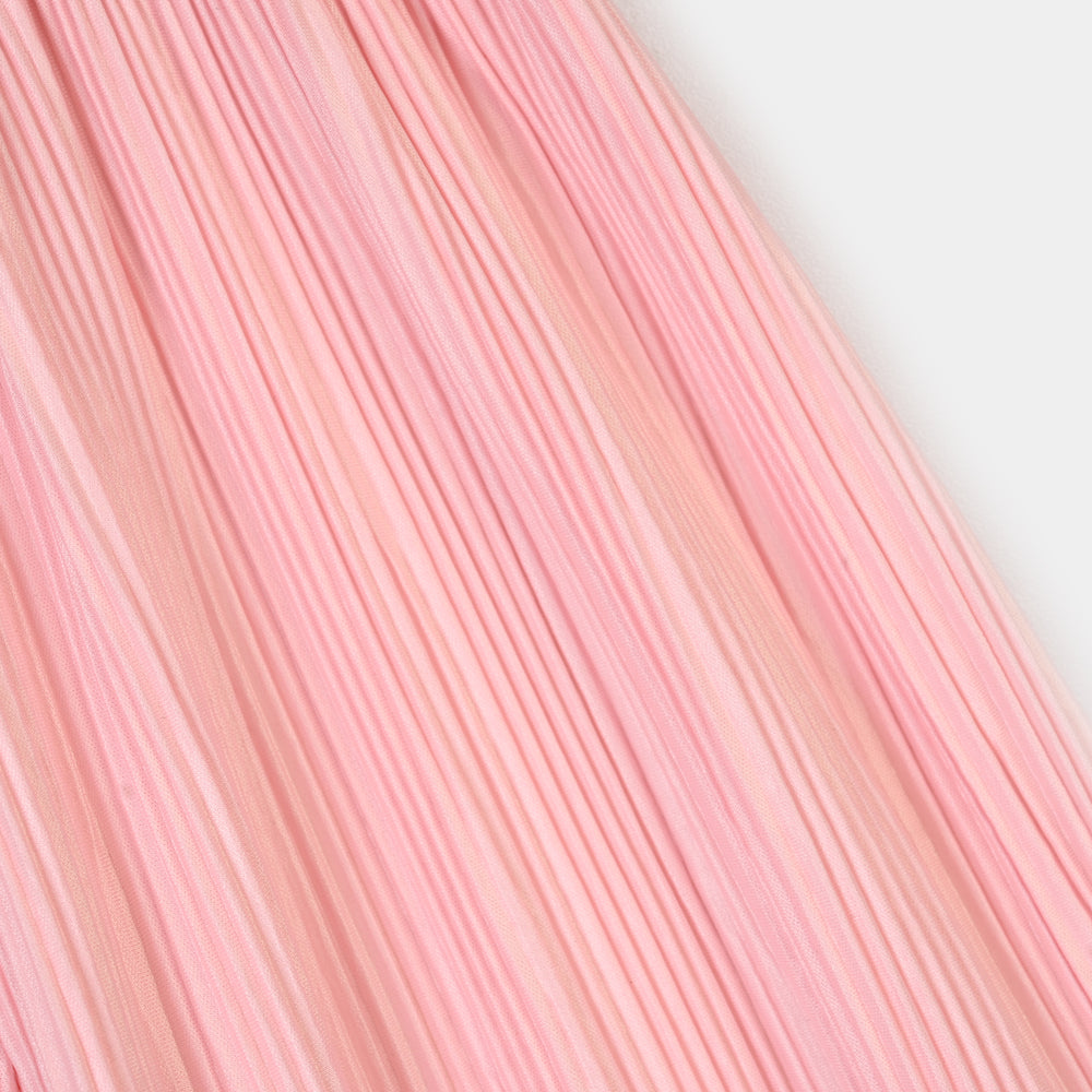 Infant Girls Pleated Pant – Baby Pink