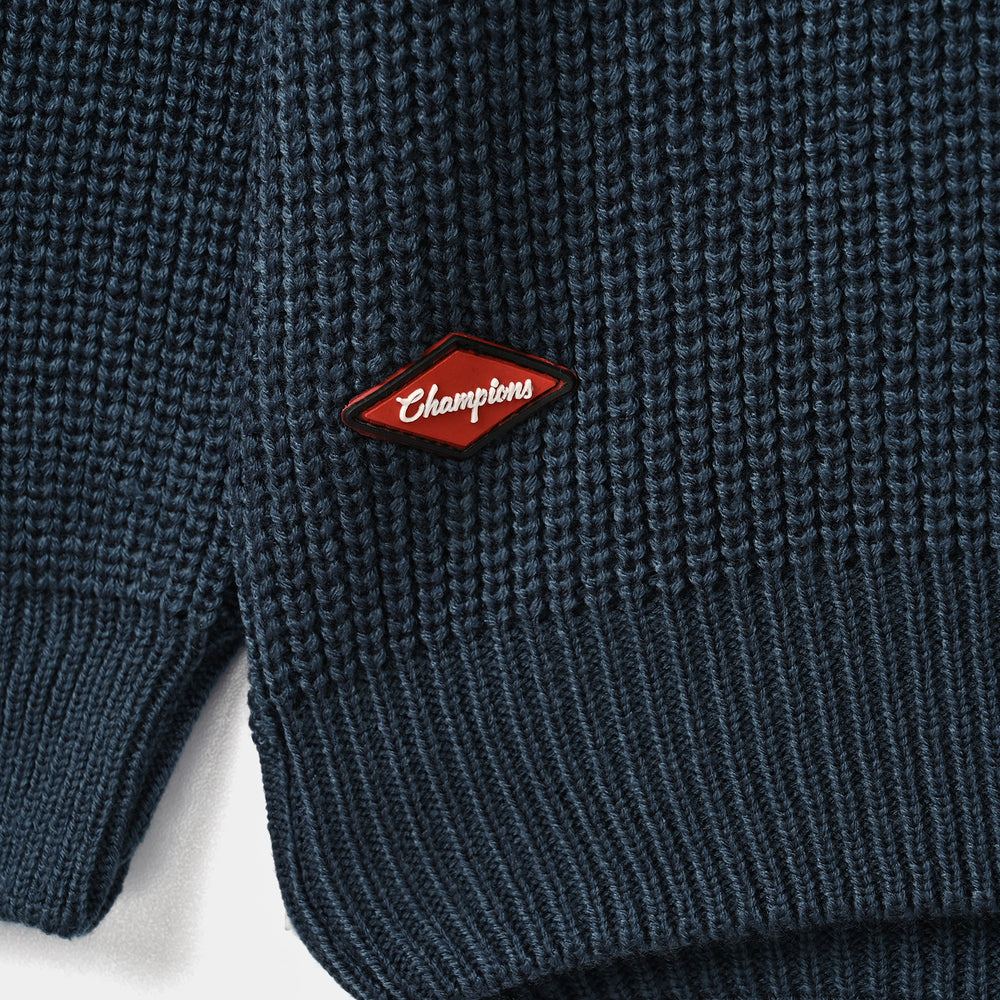 Boys Acrylic Sweater - Champion - Blue