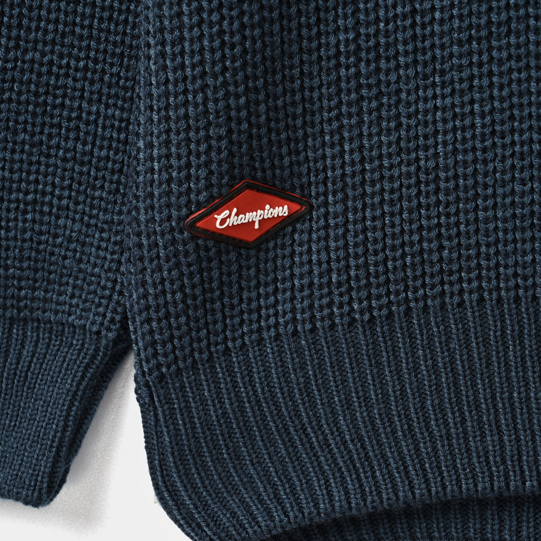 Boys Acrylic Sweater - Champion - Blue