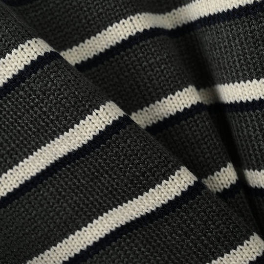 Boys Acrylic Sweater - Epic Fun - Navy & Grey