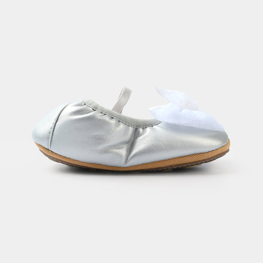 Girls Shoes 2309-SILVER