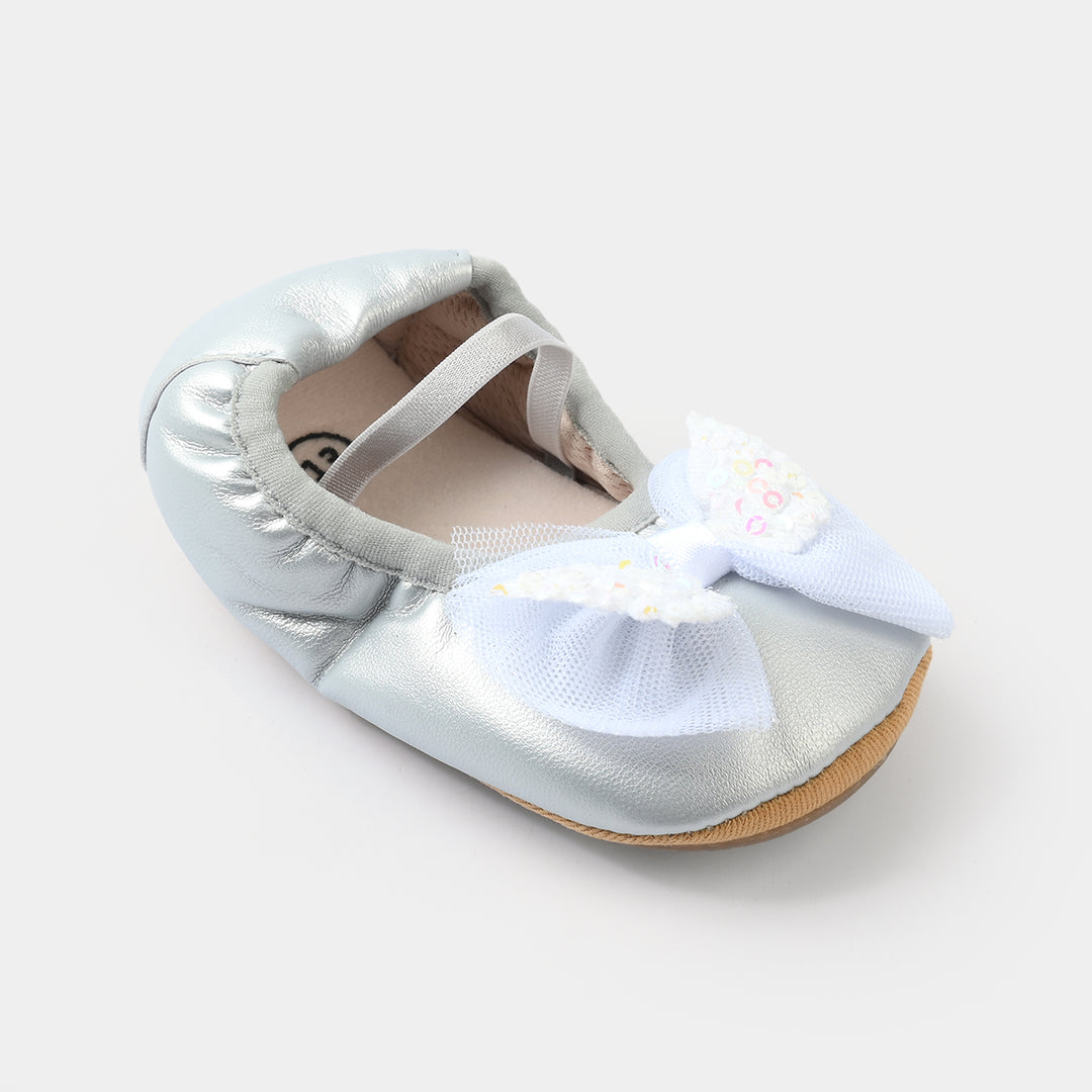 Girls Shoes 2309-SILVER