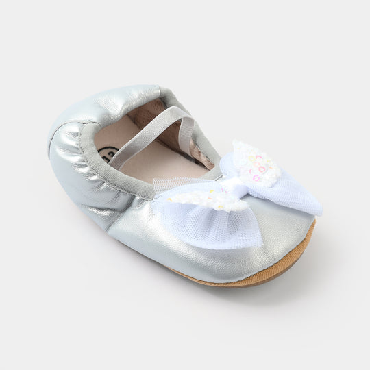 Girls Shoes 2309-SILVER