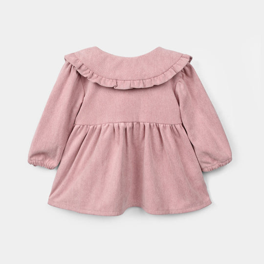 Infant Girls Corduroy Casual Top Bloom - Tea Pink
