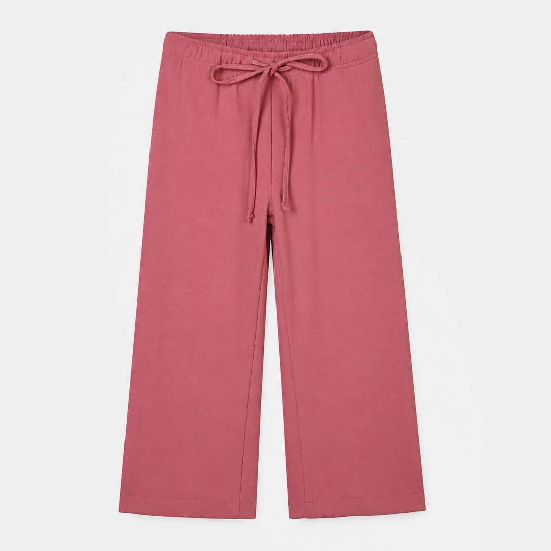 Girls Polyester Pant Petals - PINK