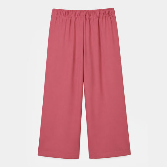 Girls Polyester Pant Petals - PINK