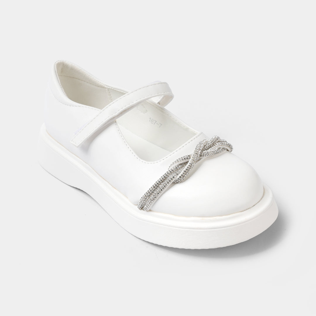 Girls Pumps 187-7-White