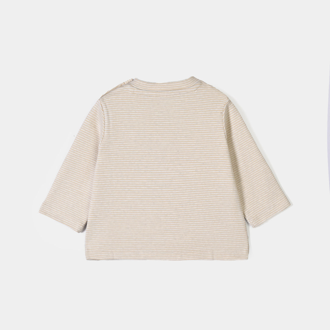 Infant Girls Yarn Dyed T-Shirt HELLO SUNSHINE
