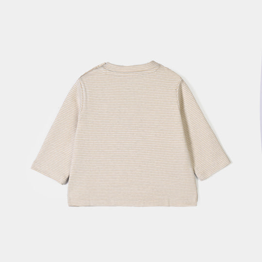 Infant Girls Yarn Dyed T-Shirt HELLO SUNSHINE