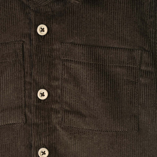 Infant Boys Corduroy Shirt (Olive Corduroy)