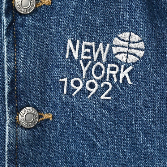 Infant Boys Denim Rigid Jacket NEW YORK - Blue