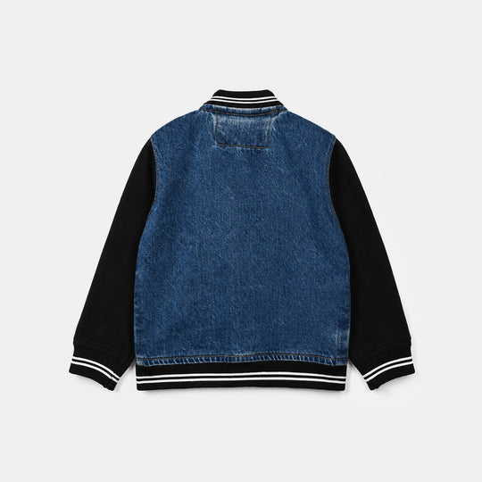 Infant Boys Denim Rigid Jacket NEW YORK - Blue