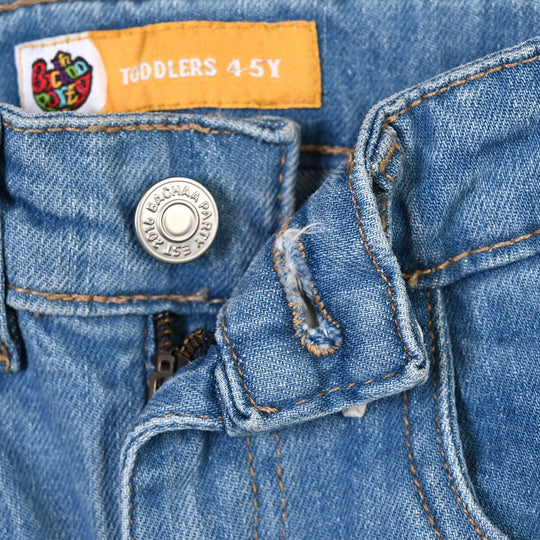 Boys Denim Stretch Pant Basic - Blue