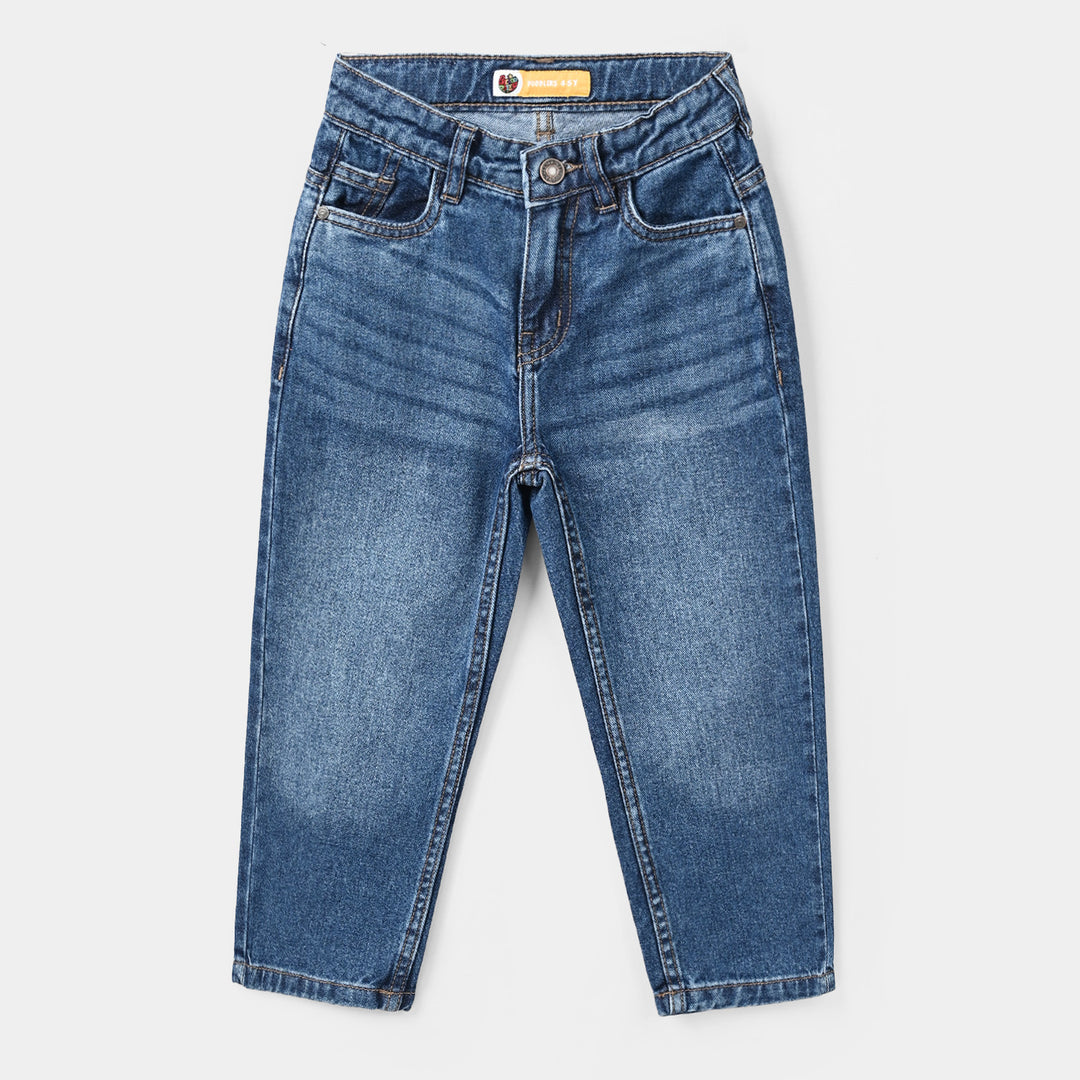 Boys Denim Stretch Pant BASIC- Blue
