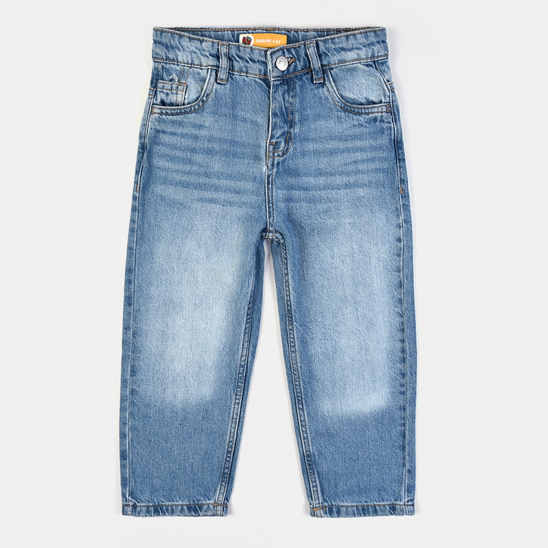 Boys Denim Stretch Pant Basic - Blue