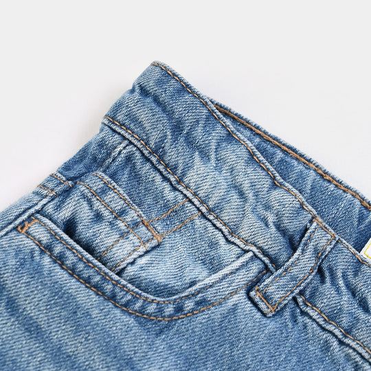 Boys Denim Stretch Pant Basic - Blue