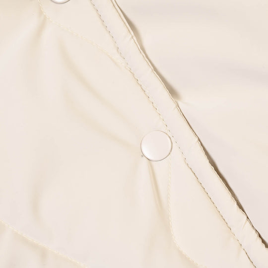 Infant Girls Quilted Jacket Peter Ban - Off White