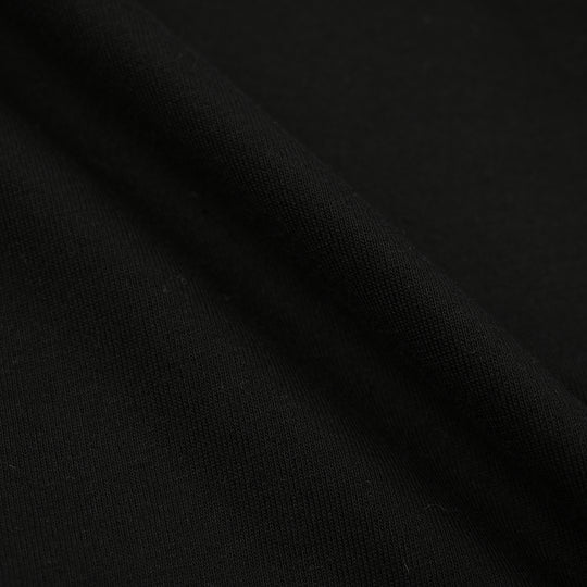 Girls Poly Cotton Jersey Night Suit Always A Princess - BLACK