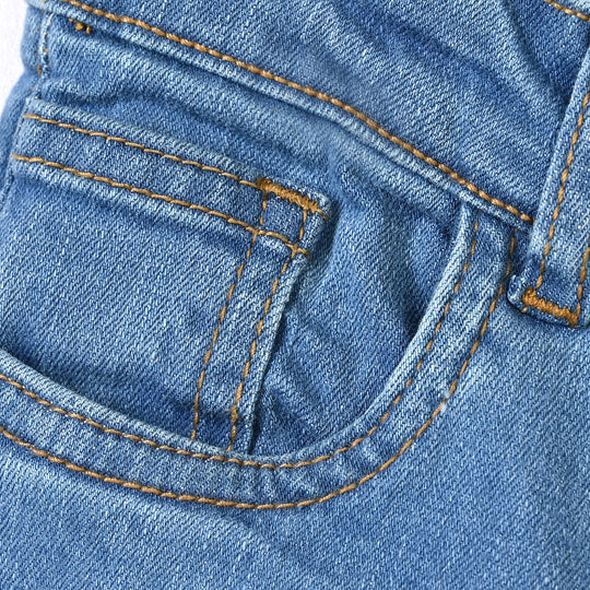Boys Denim Rigid Pant No Noise - Light Blue