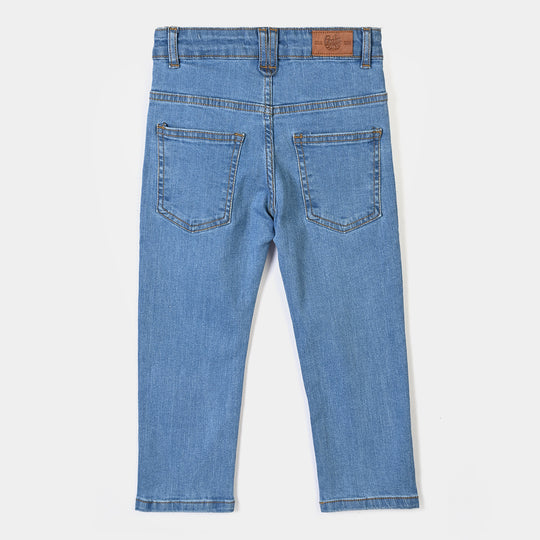 Boys Denim Rigid Pant No Noise - Light Blue