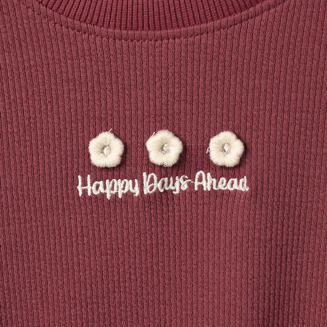 Girls Sweatshirt Happy Days Ahead