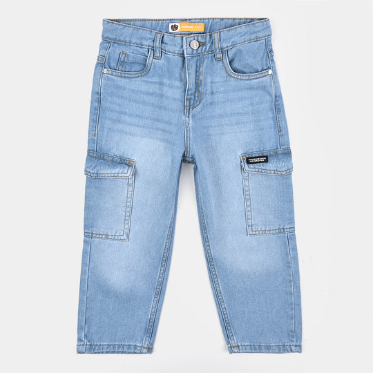 Boys Denim Rigid Pant Amazing Days - Light Blue