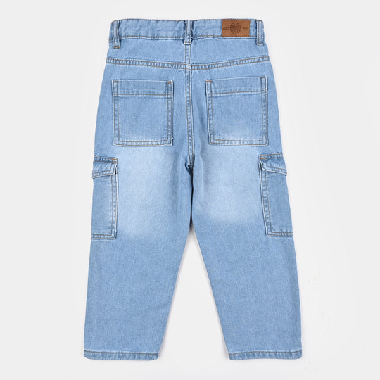 Boys Denim Rigid Pant Amazing Days - Light Blue