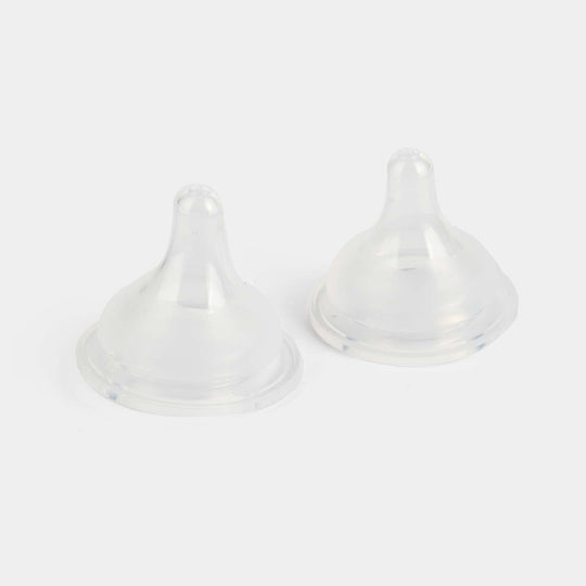 Cuddles Anti-Colic Silicone Nipples (Pack of 2) 1 Month+