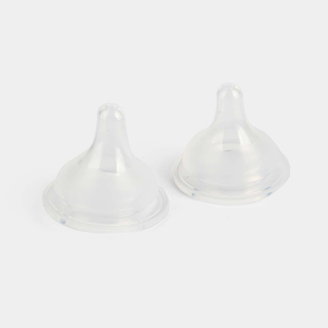 Cuddles Anti-Colic Silicone Nipples (Pack of 2) 9 Month+