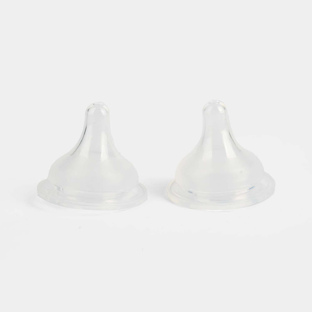 Cuddles Anti-Colic Silicone Nipples (Pack of 2) 9 Month+