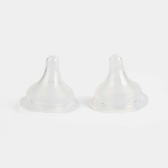 Cuddles Anti-Colic Silicone Nipples (Pack of 2) 9 Month+