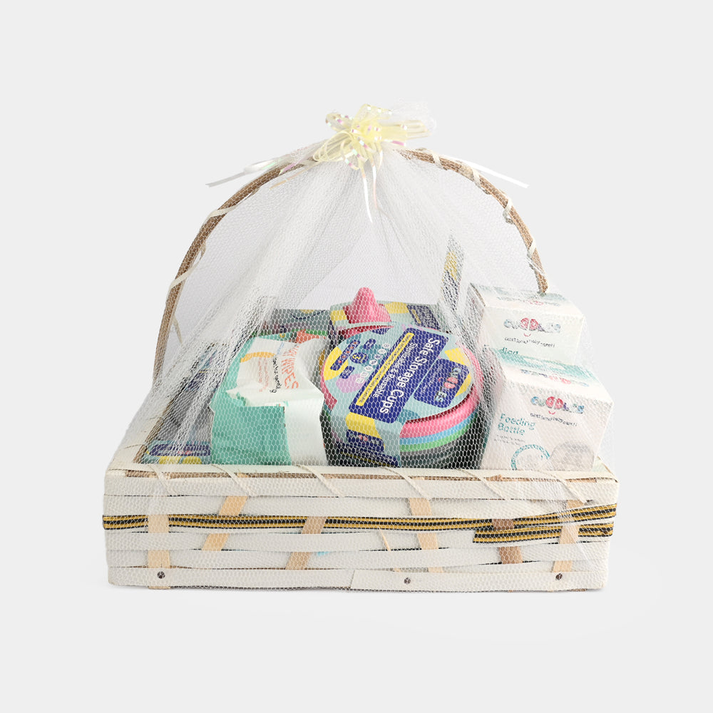 11 PCs Baby Gift Basket | Blue