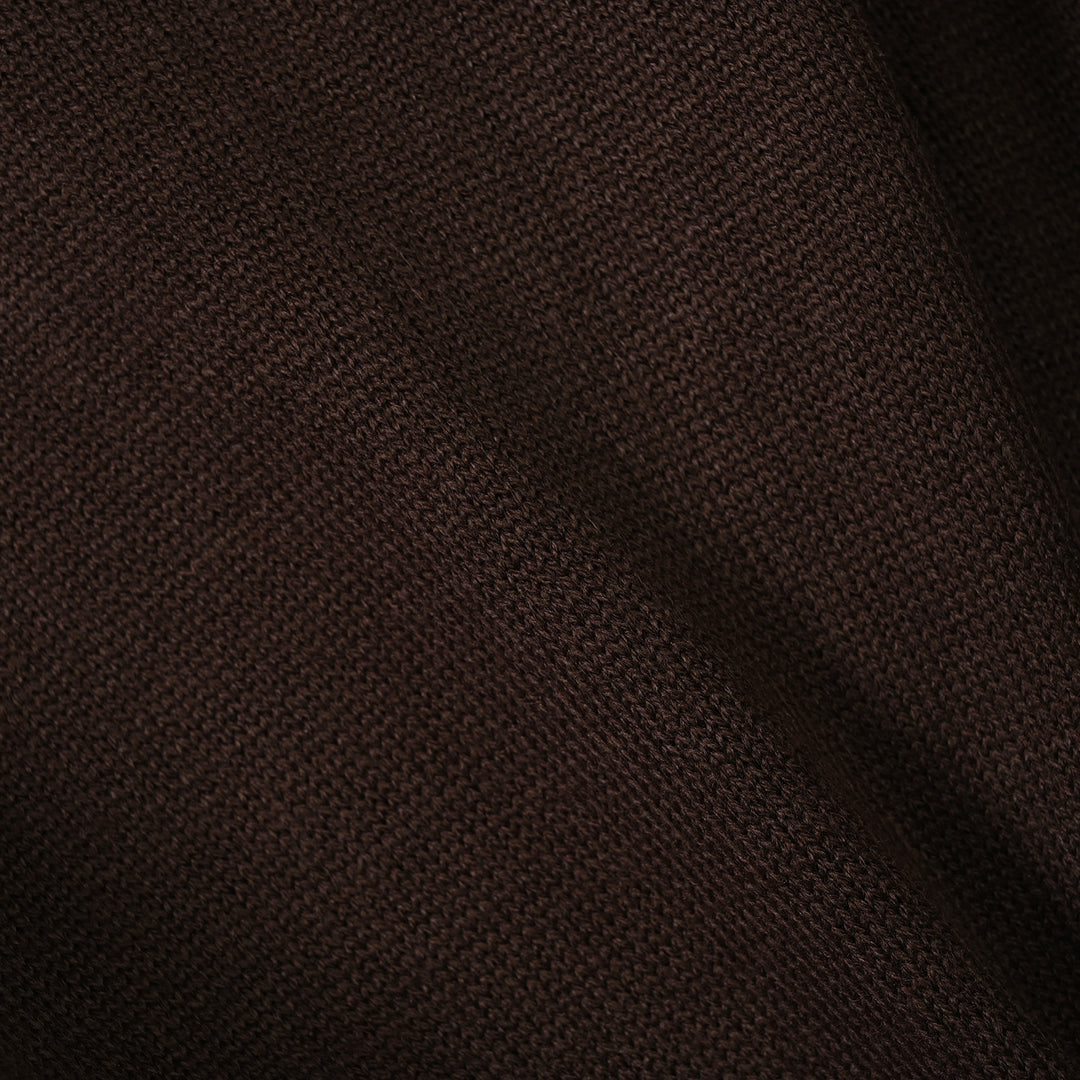 Boys Acrylic F/S Sweater Cross Edge