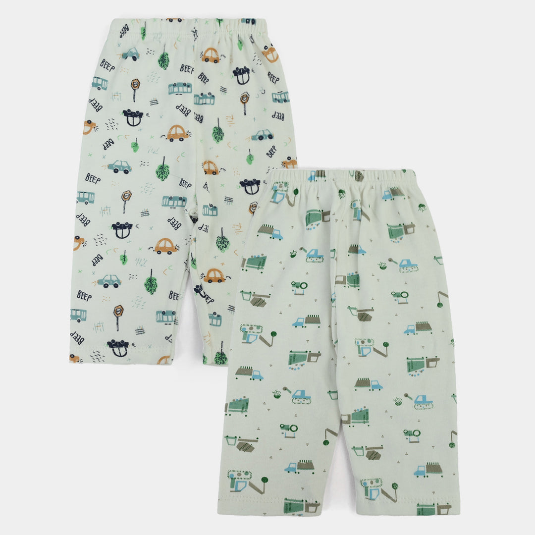 Cotton Trouser 2Pcs 0-3M