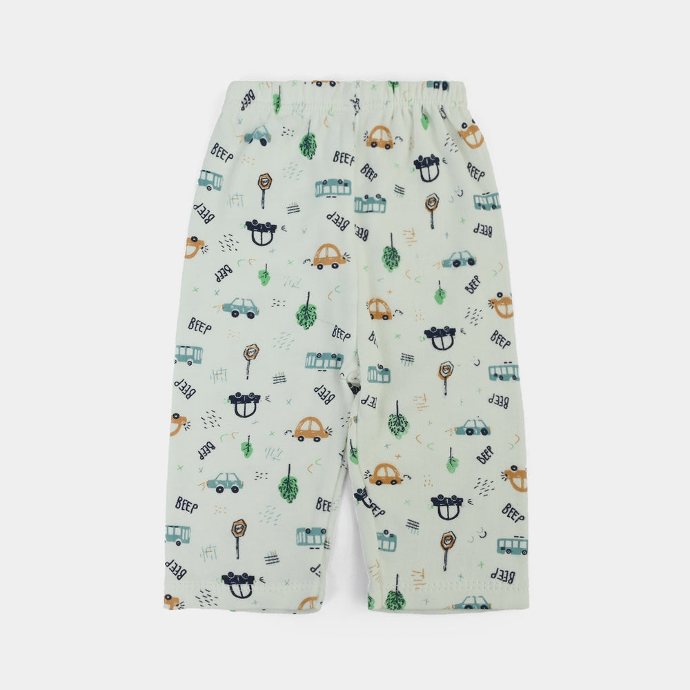 Cotton Trouser 2Pcs 0-3M