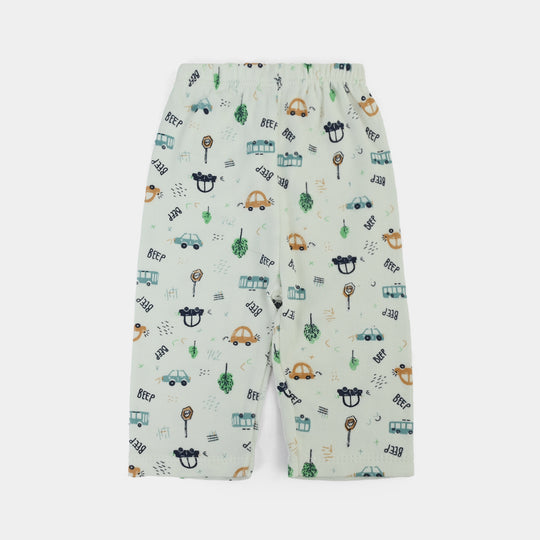 Cotton Trouser 2Pcs 0-3M