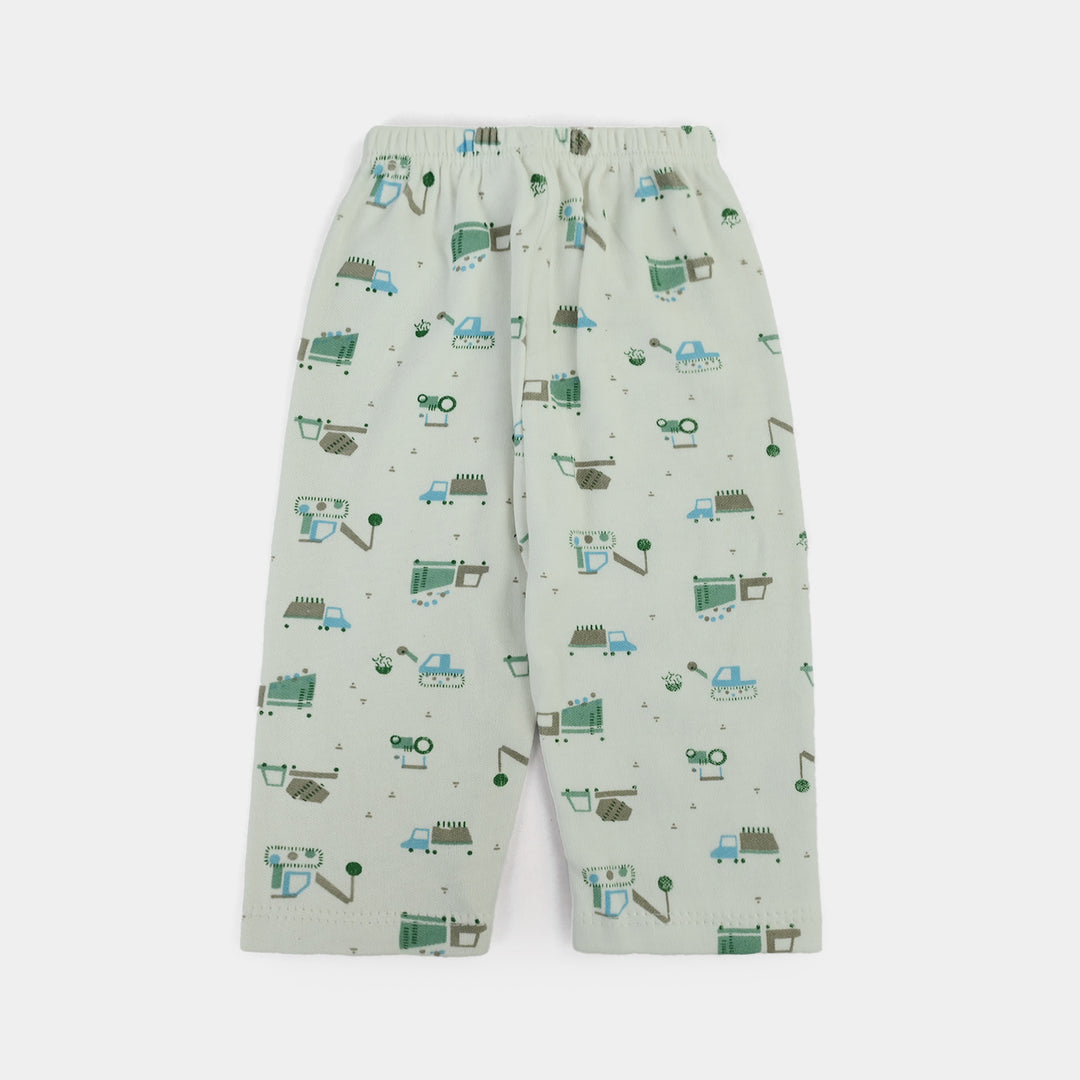 Cotton Trouser 2Pcs 0-3M
