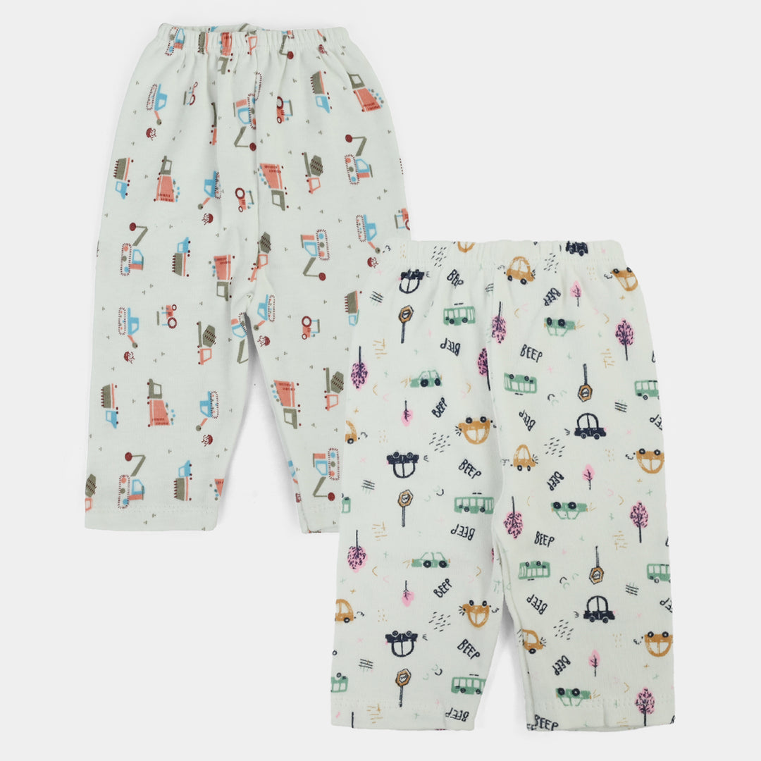 Cotton Trouser 2Pcs 0-3M