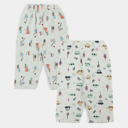 Cotton Trouser 2Pcs 0-3M