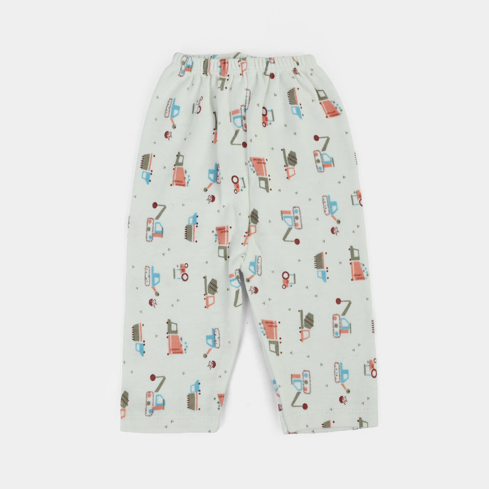Cotton Trouser 2Pcs 0-3M