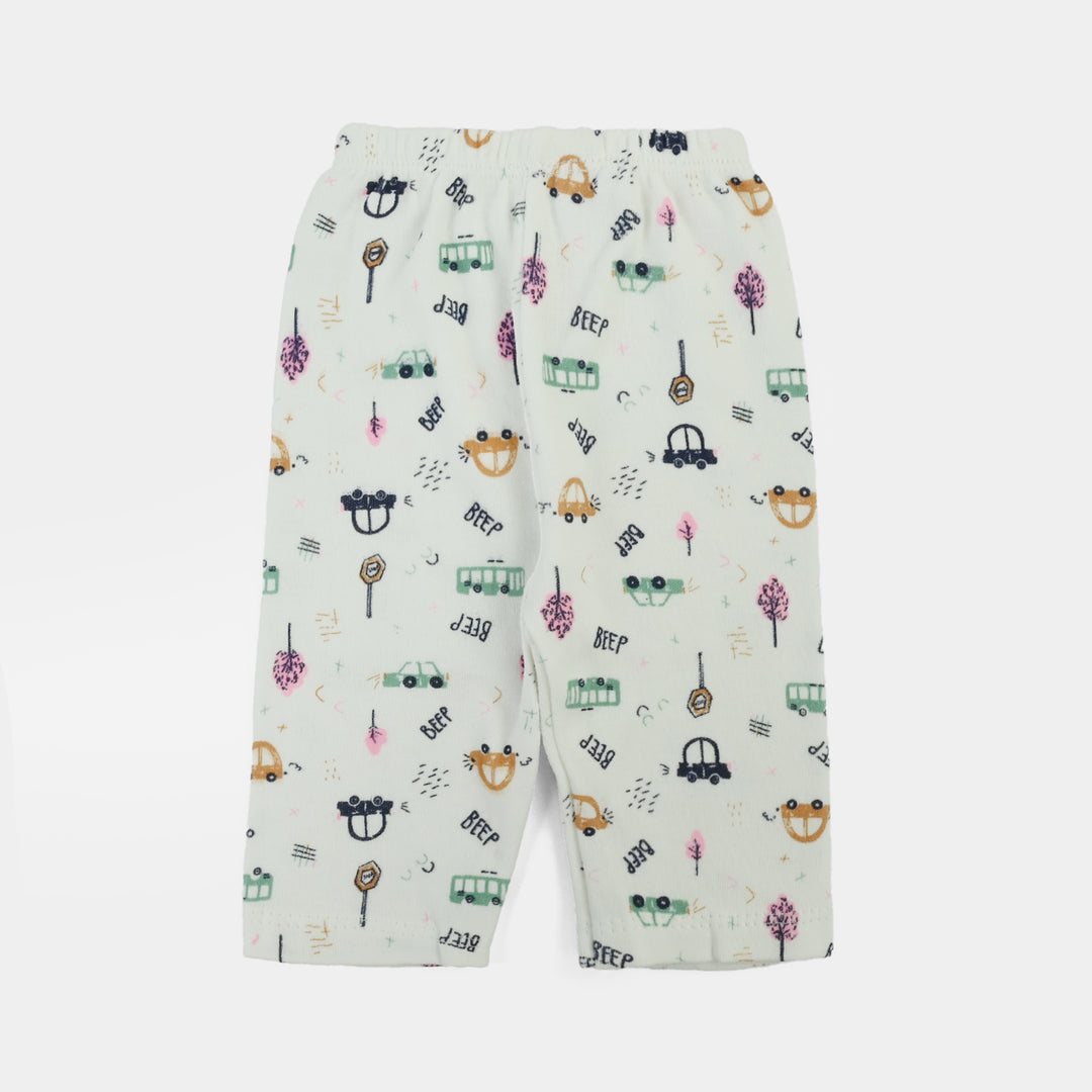 Cotton Trouser 2Pcs 0-3M